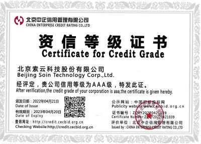 索云公司荣誉资质 27