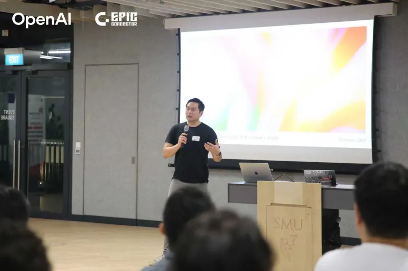 SOIN AI auf Einladung bei der OpenAI x AI Founder's Night, um die Zukunft von Agentic AI zu erörtern